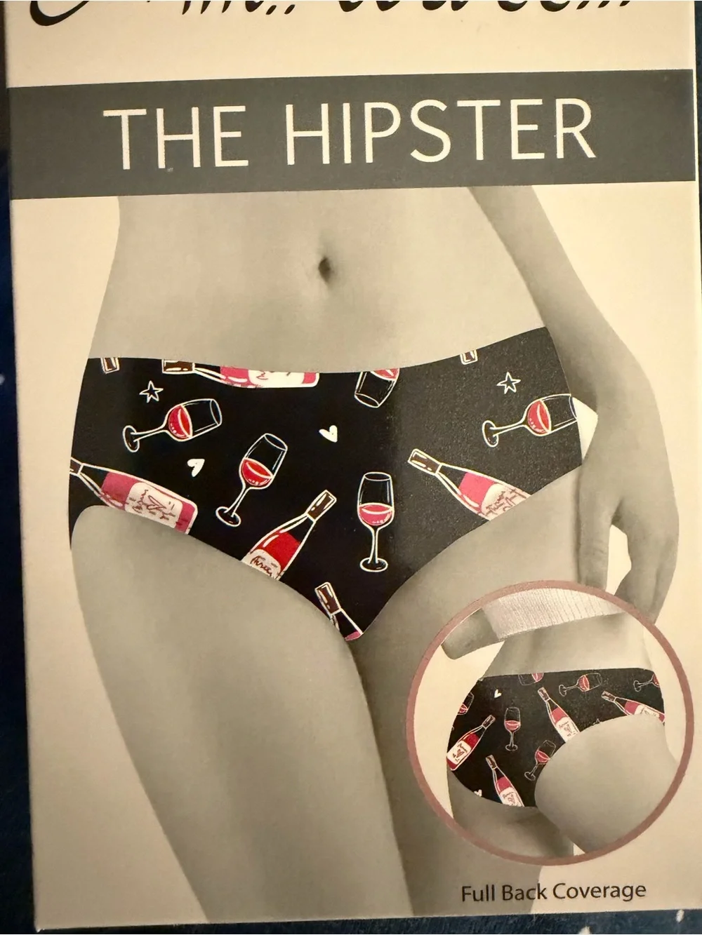 The Hipster Women's Bikini Briefs - Black & White (4 Pairs)
